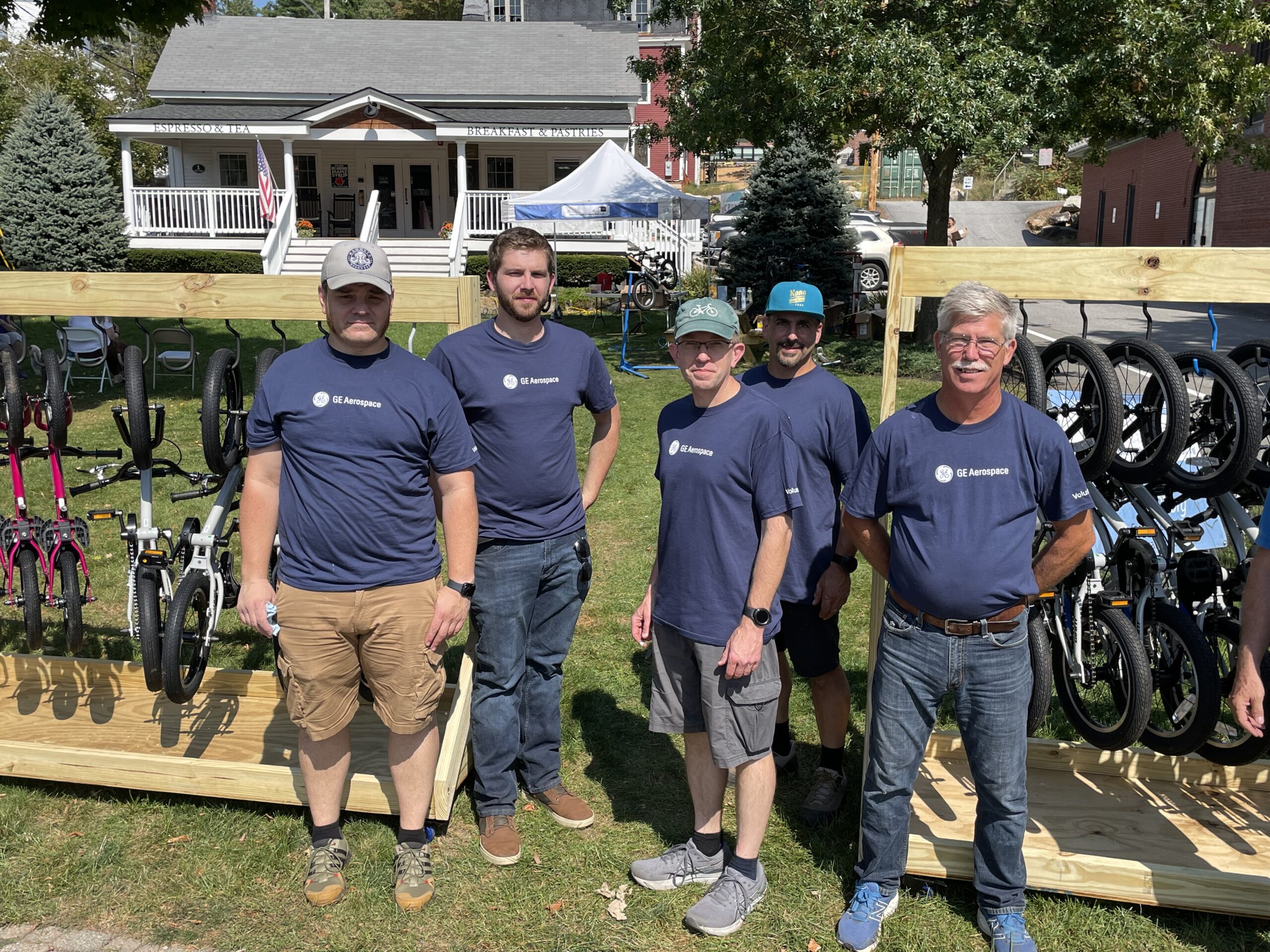 Volunteers from GE Aerospace